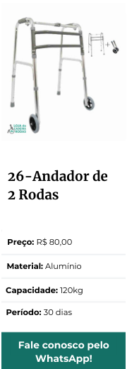 Andador de 2 Rodas