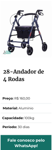 Andador de 4 Rodas