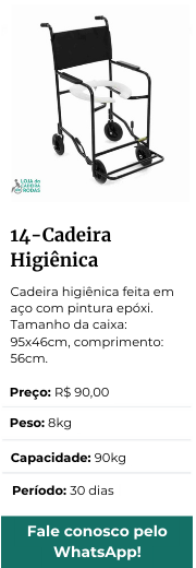 Cadeira Higiênica